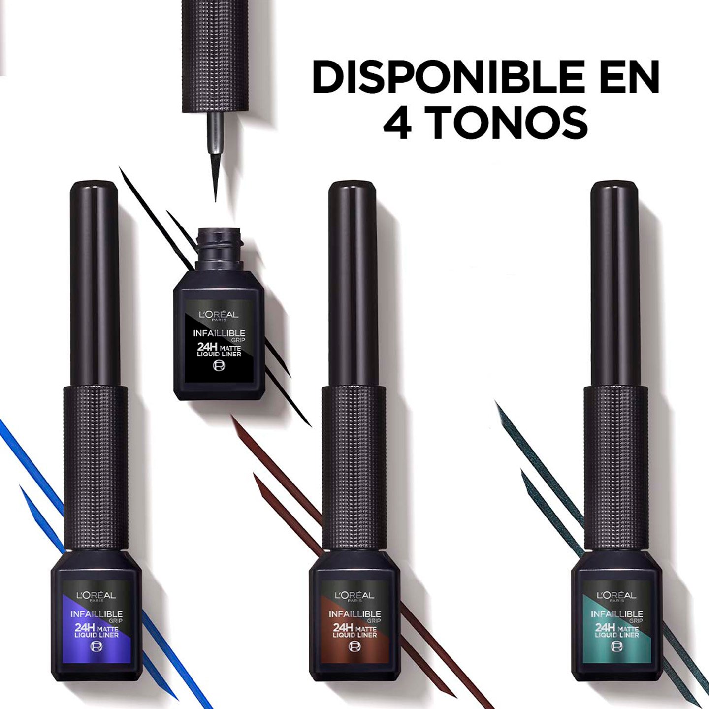 Infallible liquid matte delineador de ojos tonos azul